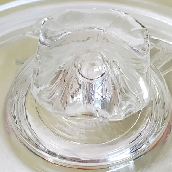 Lance 12" Vintage Store Countertop Display  Glass Large Cracker Jar - Picture 4 of 12